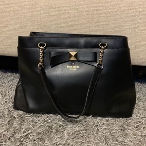 Black Kate Spade ♠️ Tote Bag
